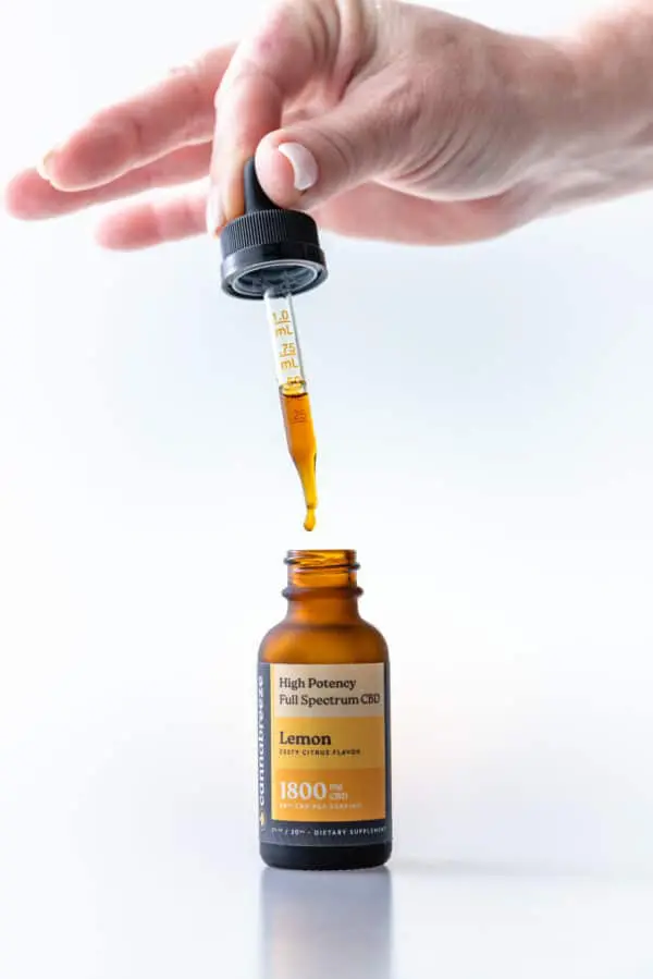1800mg Full Spectrum Oil - Lemon Flavor
