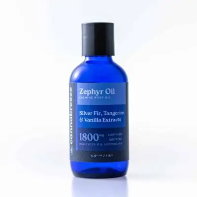 1800mg Body Oil - Zephyr