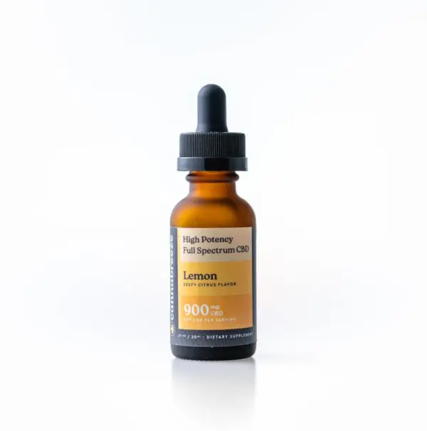 900mg Full Spectrum Oil - Lemon Flavor