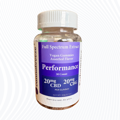 Performance Recovery Gummies w/CBG - 1200mg