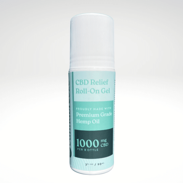 1000mg Roll-On Relief Gel - Menthol