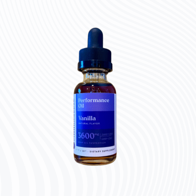 3600mg Performance Recovery Oil - Vanilla