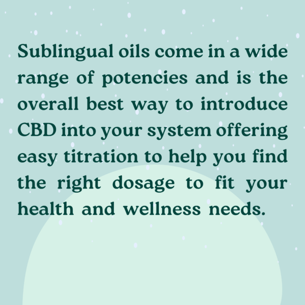 Mint 1200mg Sublingual Oil - Image 2