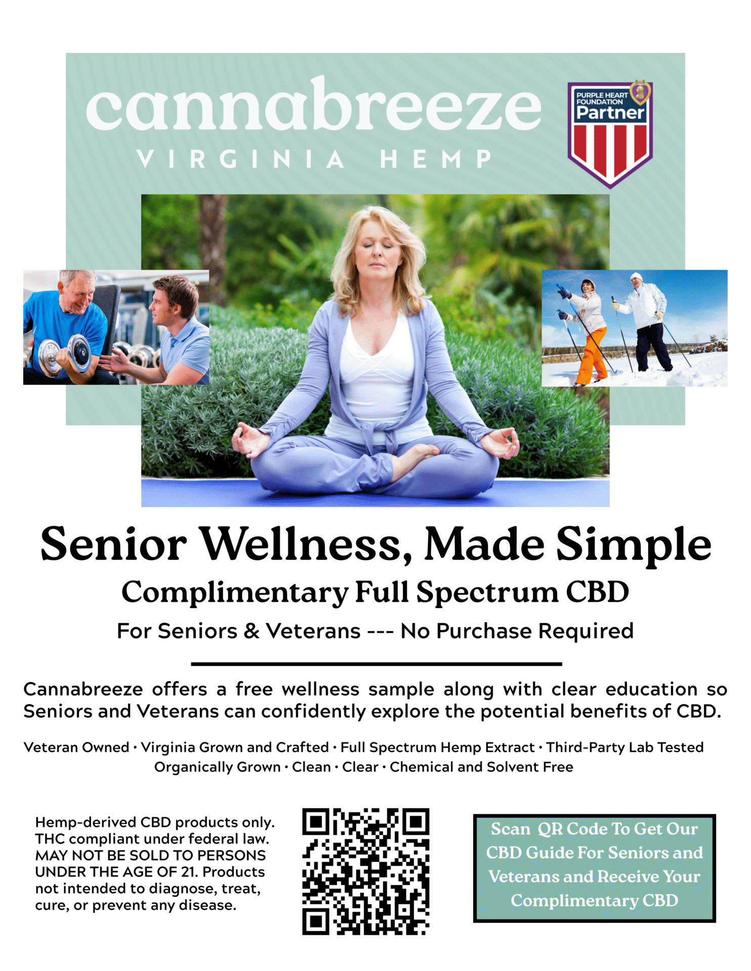 Free CBD Options For Seniors and Veterans