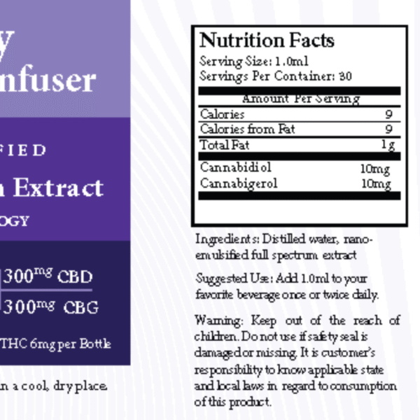 Recovery Infuser - 600mg - Image 4