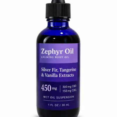 Zephyr Recovery Oil w/CBG 450mg