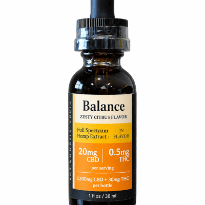 Balance Full Spectrum Oil - 1200mg Lemon