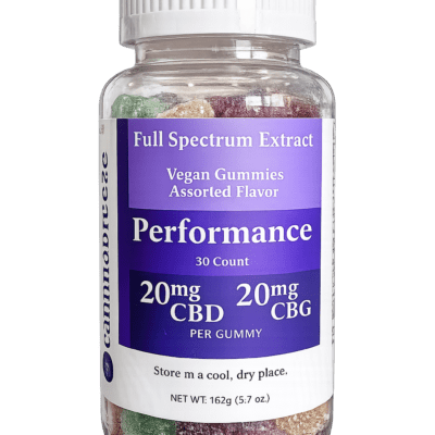 Performance Recovery Gummies w/CBG - 1200mg