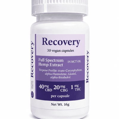 Performance Recovery Capsules w/CBG - 1800mg