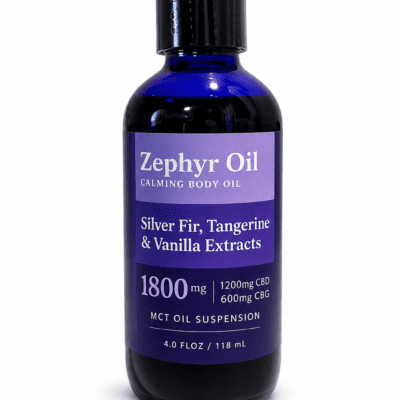 Zephyr Recovery Oil - CBD/CBG 1800mg