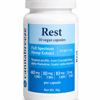 Rest Support Capsules w/CBG & CBN - 1800mg