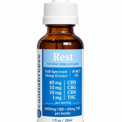 Rest Support Oil w/CBG & CBN 3600mg
