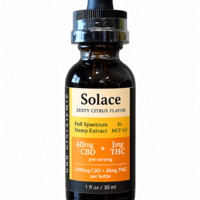 Solace Full Spectrum Oil - 2400 Lemon