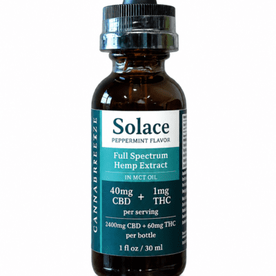 Solace Full Spectrum Oil - 2400mg Mint